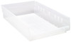 QSB110CLCS Quantum 4" Economy Shelf Bins 17-7/8" x 11-1/8" x 4"