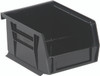 QUS210COCS Conductive ESD Stack and Hang Bin - 5-3/8" x 4-1/8" x 3 - Carton of 24 Bins