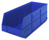 SSB483BL Stackable Shelf Bin, 20-1/2"W x 8-1/4"D x 7"H, autoclavable up to 250°F, polypropylene, blue, made in USA