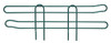 SL14P Side Ledge, 14"D x 4"H, green epoxy antimicrobial finish