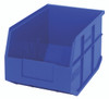 SSB423BL Stackable Shelf Bin, 12"W x 8-1/4"D x 7"H, autoclavable up to 250°F, polypropylene, blue, made in USA