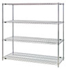WR54-3660C Chrome Wire Shelving Unit 36"D x 60"W x 54"High
