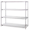 WR63-1872C Chrome Wire Shelving Unit 18"D x 72"W x 63"High