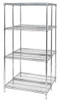 AD54-1460C Chrome Wire Shelving Add-On 14"D x 60"W x 54"High