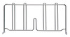 DIV12 Chrome Wire Shelf Divider 12"x8"
