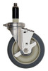 WR-00HS Stainless Steel Swivel Stem Caster Set 5"x1-1/4"