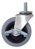 WR-3 Polyurethane Swivel Stem Caster Set 3"