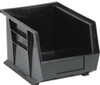 QUS239COCS Conductive ESD Stack and Hang Bin - 10-3/4" x 8-1/4" x 7" - Carton of 6 Bins