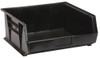 QUS255COCS Conductive ESD Stack and Hang Bin - 16" x 11" x 8" - Carton of 4 Bins