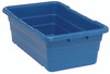 TUB2516-8BL TUB2516-8 Cross Stack Tub 25-1/8" x 16" x 8-1/2" - Carton of 6 Tubs