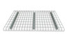 4858A4 Husky Invincible Wire Decking 48" x 58" - 4 Channel
