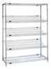 1848SL6C Chrome Wire Shelf 18"D x 48"W