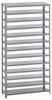 1875-000 Shelving Unit, 18"D x 36"L x 75"H, heavy duty, 400 lb. load capacity per shelf, includes: (13) shelves, uprights and cross bars, galvanized steel finish