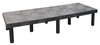 662412DPS Polymer Dunnage Rack, solid, 1400 lb. load capacity, polyethylene, made in the USA