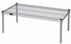 186014PC Platform Rack, 60"W x 18"D x 14"H, 600 - 800 lb. capacity, chrome plated finish, NSF