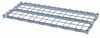 2448DSGY Dunnage Shelf, 48"W x 24"D, 1500 lb. capacity, (1) removable wire top mat, square tubing frame, gray epoxy antimicrobial finish, NSF