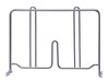 DIV12S Wire Shelf Divider, 12"D x 8"H, 304 stainless steel