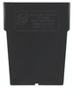 DSB205 Bin Divider, for use with QSB205, black, Made in USA, pack of 50