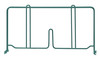DIV14P Wire Shelf Divider, 14"D x 8"H, green epoxy antimicrobial finish