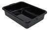 FSB-21155BK Bussing Tub, 21"W x 15"D x 5"H, flat bottom, polypropylene, black, Made in USA, NSF