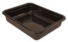 FSB-20155BN Bussing Tub, 20"W x 15"D x 5"H, flat bottom, polypropylene, brown, Made in USA, NSF