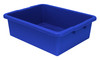 FSB-22177RBL Bussing Tub, 22"W x 17"D x 7"H, ribbed bottom, polypropylene, blue, Made in USA, NSF