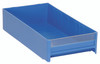 IDR203BL Interlocking Cabinet Drawer, 11"L x 5-5/8"W x 2-1/2"H, high impact polysterine, blue, Made in USA