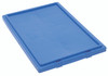 LID191BL Tote Box Lid, for use with SNT190 and SNT195, blue, Made in USA