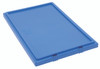 LID241BL Tote Box Lid, for use with SNT240, blue, Made in USA