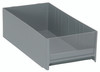 IDR204GY Interlocking Cabinet Drawer, 11"L x 5-5/8"W x 3-5/16"H, high impact polysterine, gray, Made in USA