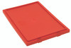 LID191RD Tote Box Lid, for use with SNT190 and SNT195, red, Made in USA