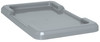 LID2516-8GY Lid, fits TUB2516-8, gray polypropylene, Made in USA