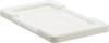 LID2417WT Lid, fits TUB2417-8 and TUB2417-12, white polypropylene, Made in USA