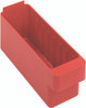 QED501RD Super Tuff Euro Drawer, 11-5/8"L x 2-3/4"W x 4-3/8"H, high impact polysteryne, red, Made in USA