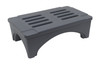 QFSD-2236 Dunnage rack, polymer, ventilated top, 36"W x 22"D x 12"H, 2000 lbs. capacity, NSF