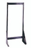 QFS148 Tip Out Bin Floor Stand, single sided, 1"D x 23-5/8"W x 52"H (bins not included), 14 gauge steel, black coated finish