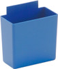 QBC111BL Bin Cup, 3-1/4"L x 1-3/4"W x 3"H, blue, Made in USA