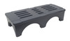 QFSD-2248 Dunnage rack, polymer, ventilated top, 48"W x 22"D x 12"H, 2000 lbs. capacity, NSF