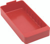 QED401RD Super Tuff Euro Drawer, 11-5/8"L x 5-9/16"W x 2-1/8"H, high impact polysteryne, red, Made in USA