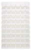 QLP-3661HC-230-60CL Louvered Panel, wall mounted, 36"L x 11"D x 61"H, includes: (60) QUS230, clear bins, heavy-duty 16 gauge cold rolled steel, oyster white enamel coated finish (mounting hardware not included)