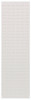 QLP-1861HC Louvered Panel, wall mounted, 18"L x 61"H, heavy-duty 16 gauge cold rolled steel, oyster white enamel coated finish (mounting hardware not included)