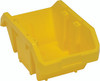 QP1496YL QuickPick Bin, 14"W x 9-1/4"D x 6-1/2"H, allows double sided access to stored items, heavy-duty polypropylene, yellow, Made in USA