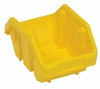 QP965YL QuickPick Bin, 9-1/2"W x 6-5/8"D x 5"H, allows double sided access to stored items, heavy-duty polypropylene, yellow, Made in USA