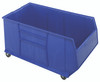 QRB256MOBBL RackBin 42" Container, mobile, 47-7/8"L x 23-7/8"W x 20-1/2"H, 180 lbs. capacity, includes (8) 1/4" drill hole pattern on bottom of bin for easy hole insertion for drainage and air circulation if needed and casters