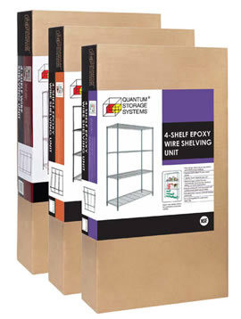 1-Box Wire Shelving