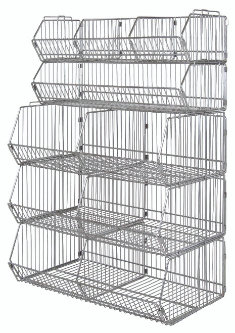 Chrome Basket Units