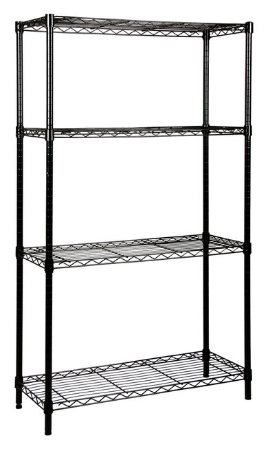 Quantum Black Wire Shelving
