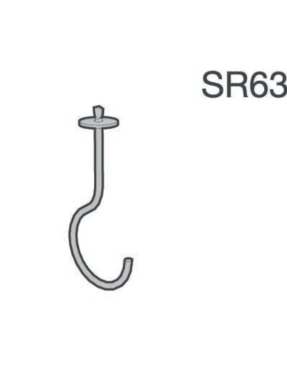 SR63-02 Extra Hook for Hanging Rails 5 