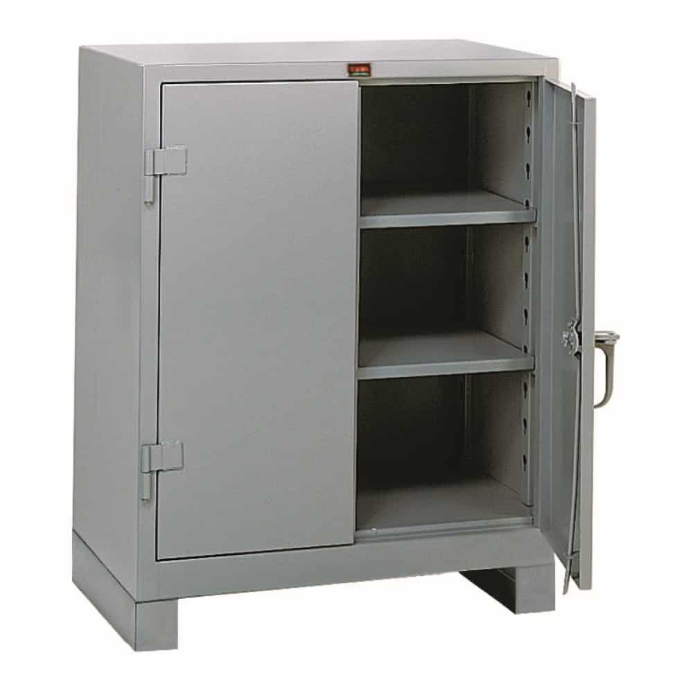 1110 Lyon Heavy Duty Storage Cabinet Counter High