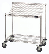 M1848SL34C Wire Work Station Cart 18" x 48"